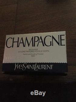 Yves Saint Laurent'Champagne' Perfumed Dusting Powder 5.2oz/150 g, New In BOX