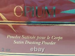 Yves Saint Laurent OPIUM 5.2 oz 150 G Satin Body Dusting Powder New Sealed