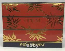 Yves Saint Laurent OPIUM Gift Box Eau de Toilette & Perfumed Bath Powder 5.2oz