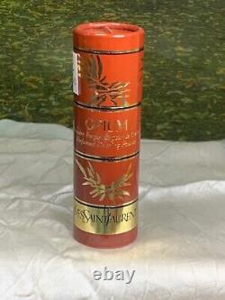 Yves Saint Laurent Opium. 75oz Perfumed Dusting Powder &. 2 oz Bath Powder (new)