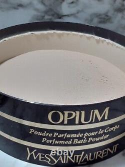 Yves Saint Laurent Opium Bath Dusting Powder Large Size with Puff & Bonus