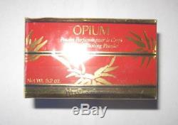 Yves Saint Laurent Opium Body Dusting Powder 5.2 oz 150ml YSL New In Box Vintage