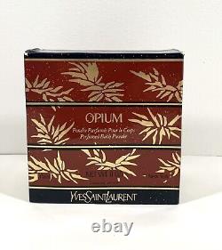 Yves Saint Laurent Opium Perfumed Bath Dusting Powder 6 oz New Opened Box