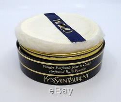 Yves Saint Laurent Opium Perfumed Bath Powder Dusting YSL 3 oz 85 grams Sealed