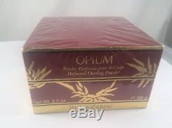 Yves Saint Laurent Opium Perfumed Dusting Powder 150g / 5.2 oz NEW SEALED BOX