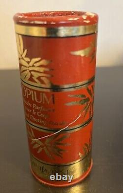 Yves Saint Laurent Opium Perfumed Dusting Powder 35g Vintage Rare Hard To Find