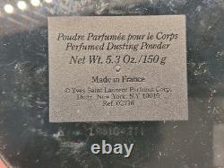 Yves Saint Laurent Paris Perfumed Dusting Powder 5.3 oz /150g READ