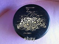 Zen by Shiseido Perfumed Body Bath Powder & Puff 3.5 oz Factory Sealed Vintage