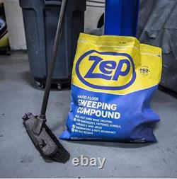 Zep 50 lb Floor Sweeping Compound Holds Dust on Cement and Wood Floors